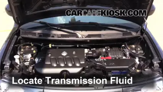 2011 Nissan Cube S 1.8L 4 Cyl. Líquido de transmisión Controlar nivel de líquido